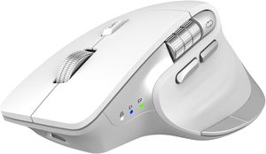 Souris ergonomique rechargeable OEM 8D Light Rgb, souris sans fil BT 2.4Ghz multi-appareils pour PC, ordinateur portable, maison, bureau - Product Image 1