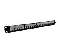 Diskon besar 19 "1U 24Port Panel Patch kosong