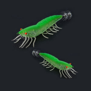 ชุดเหยื่อตกปลารูปกุ้งเหยื่อปลาหมึกเหยื่อปลอมแบบแข็งพร้อมตัวจับ<span class=keywords><strong>ปลา</strong></span>หมึกแบบถ่วงน้ำหนัก - Product Image 3