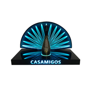 Casamigos LED Wine Display Stand Acrylic Modern <b>Bar</b> Party Decorative <b>Rack</b> - Product Image 4