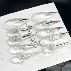 Ongles à presser faits main extra longs, motif griffe de dragon, noir cyber et or, écailles 3D et bijoux rubis marquise, ongles gothiques spectaculaires - Product Image 2