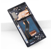 Layar Sentuh LCD OLED dengan Rangka untuk Samsung Galaxy Note 10 Plus N975 N9750 LCD dengan Rangka