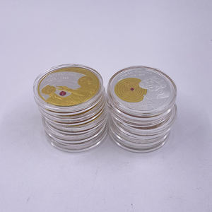 Moneta Commemorativa Personalizzata da 40mm di Copernico Placcata in Oro e Argento per Collezione di Artigianato Metallico - Product Image 5