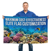 Drapeaux personnalisés pour fan-clubs, impression couleur, résistants aux UV, imperméables, écologiques, pour équipes de cheerleading, fabrication directe, robustes