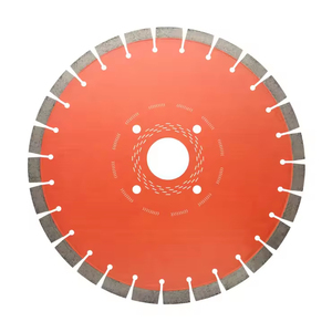 Hoja de sierra de diamante Industrial de alta calidad de 400mm y 16 pulgadas <span class=keywords><strong>para</strong></span> cortar guijarros de hormigón, <span class=keywords><strong>dientes</strong></span> protectores reforzados resistentes al desgaste - Product Image 1
