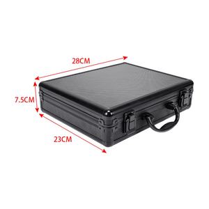 Estuche Rígido de Aluminio para Pistola, con Forro de Espuma Acolchada, para Herramientas de Caza, Caja de Herramientas, Maleta Negra - Product Image 2