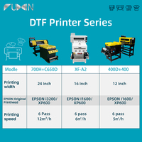Impresora A3 Dtf 12 pulgadas Xp600 Dtf 30cm con agitador de polvo y horno Roll to Roll Dtf en los EE. UU.