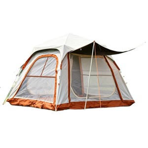 Tente de camping Explorer pour 2 à 4 personnes, tissu Oxford 150D, imperméable, utilisation en forêt, installation rapide - Product Image 1