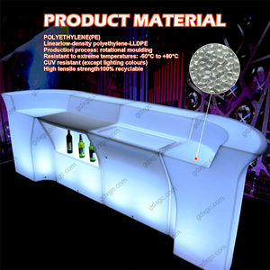 Meubles de bar en plastique Offre Spéciale modernes discothèque <span class=keywords><strong>Homebar</strong></span> Led bar éclairage de table comptoir de bar - Product Image 4