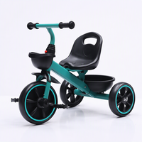 Adorable mini-vélo unisexe pour enfants, tricycle en plastique pour enfants de 5 à 7 ans, jouet à roulettes, vente à prix réduit en Chine