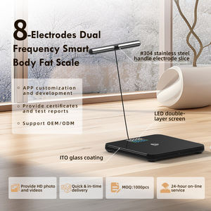 Độc đáo Wifi kỹ thuật số Quy mô cơ thể 8 điện cực thông minh quy mô cơ thể cho bluetooth thành phần màn hình cá nhân quảng cáo báo cáo chất béo - Product Image 4