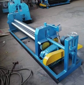 Machine <span class=keywords><strong>à</strong></span> rouler hydraulique automatique <span class=keywords><strong>à</strong></span> <span class=keywords><strong>3</strong></span> <span class=keywords><strong>rouleaux</strong></span> / <span class=keywords><strong>Rouleaux</strong></span> <span class=keywords><strong>de</strong></span> pliage <span class=keywords><strong>de</strong></span> tôles CNC / Machine <span class=keywords><strong>à</strong></span> rouler l'acier - Product Image 6