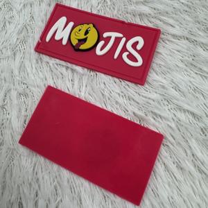 Alta calidad personalizado 3D Transferencia de Calor ropa de silicona borla flecos logotipo en relieve parche de goma de PVC proveedor directo de fábrica - Product Image 6