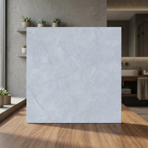 Baldosas de Porcelana Crema Mischife con Aspecto de Mármol, 600x600 mm, Brillantes, 24x24 Pulgadas, Baldosas de Cerámica de Diseño - Product Image 2