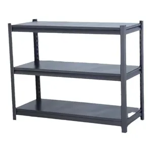 79Bolt Stacker Rack Garage Regal Schwarz Stahl Eisen Schuhe Lagerung Lagerung Küche Rechteck Schuhe ohne Zeichen lack