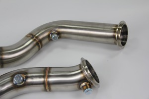 Tubo de Escape de Acero Inoxidable MATCHWAY para <span class=keywords><strong>BMW</strong></span> S55 M3 M4 M2 F80 F82 F83 3.0L L6, Tubo de Escape de 3 Pulgadas - Product Image 4