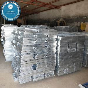 Grilles de drainage en acier, couvercles de tranchées en acier, grilles de drainage métalliques, tapis de porte en acier galvanisé, gouttières en béton - Product Image 3