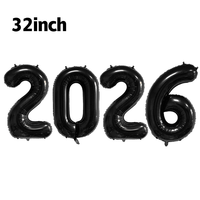 Ballons personnalisés en Mylar doré de 32 pouces, personnalisables, logo, ballon à l'hélium, nouvel an, anniversaire, fête de naissance, accessoire de fête