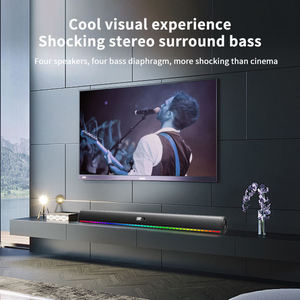 Barre de son sans fil Bluetooth multimédia pour téléviseur, système de cinéma maison avec caisson de basses - Product Image 2