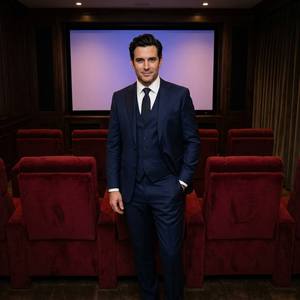 Costume élégant pour <span class=keywords><strong>homme</strong></span>, 5 pièces, coupe ajustée, style business, pour <span class=keywords><strong>mariage</strong></span>, <span class=keywords><strong>tenue</strong></span> de marié - Product Image 3