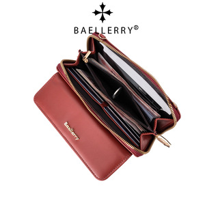 กระเป๋าสะพายข้างผู้หญิง Baellerry ทรงสี่เหลี่ยมแนวนอน กระเป๋าสะพายไหล่แบบมีซิป กระเป๋าใส่โทรศัพท์แบบหน้าจอสัมผัส เหมาะสำหรับการแต่งกายในชีวิตประจำวัน - Product Image 1
