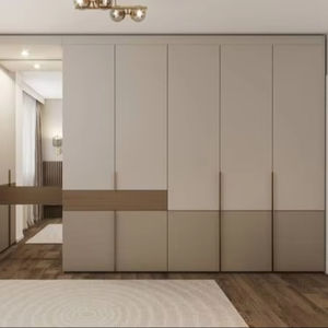 Conception gratuite pour un rangement et une organisation multifonctionnels de la garde-robe. Armoires de grande capacité sont disponibles. - Product Image 1