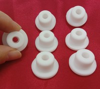 Passe-câble en caoutchouc silicone à travers-trou pour bobine de passage de fil, protecteur de câble de châssis droit, noir et blanc