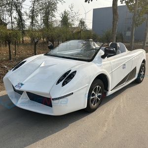Coche Clásico Eléctrico Vintage de 72V para Adultos, Personalizable, de Bajo Precio, para Bodas, Fiestas y Eventos, Construcción Totalmente Metálica, Color Personalizado - Product Image 4
