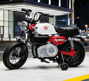 Motocicleta Eléctrica para Niños Honda Monkey de 24 V con Licencia Oficial, Juguete de Alta Calidad - Product Image 1