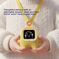 Robot de compagnie électronique AI Xiao Zhi : Traducteur conversationnel IA, Compagnon émotionnel, Alarme intelligente programmée, Fabriqué en ABS
