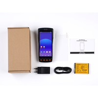 Offre Spéciale portable PDA robuste Pos 1D 2D lecteur de codes à barres mobile 4G Android Pda imprimante thermique d'étiquettes en papier intégré