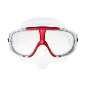 PC Lens Anti-burst Soft Silicone Bajo volumen Ligero Scuba Snorkeling Freediving Mask - Product Image 4