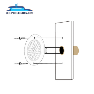 Chất lượng cao IP68 không thấm nước DC 12V LED hồ bơi ánh sáng điều khiển từ xa với PC cơ thể giá tốt - Product Image 6