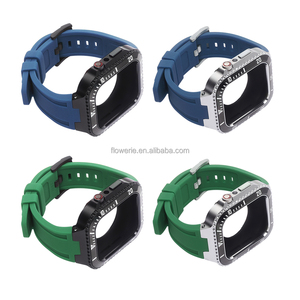 <span class=keywords><strong>Coque</strong></span> étanche en silicone souple pour <span class=keywords><strong>apple</strong></span> <span class=keywords><strong>watch</strong></span>, série 7 <span class=keywords><strong>6</strong></span> 5 4 3 2 1 SE <span class=keywords><strong>40</strong></span> 41 42 44 45mm, couverture complète - Product Image 3