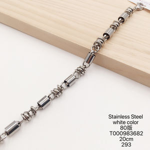 Bracciale da Uomo Placcato Oro XUPING Gioielli Dubai Maglia a Cassetta Popcorn Intrecciata Singapore Figaro Cubana Link Chain Moda Hiphop Rapper - Product Image 6