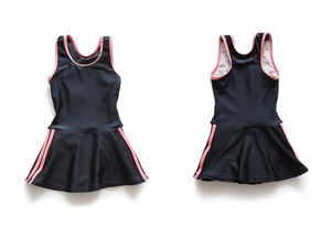 Nuevo Traje de Baño de Color Sólido para Niños en Edad Escolar, Ropa de Natación para Niños, Traje de Baño de Verano para Niñas - Product Image 2