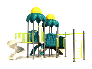 Structure de jeu extérieure pour parc d'attractions public, <span class=keywords><strong>grand</strong></span> <span class=keywords><strong>toboggan</strong></span> de sécurité <span class=keywords><strong>avec</strong></span> aire de jeux extérieure - Product Image 2