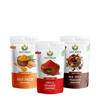 Sachet Doypack Personnalisé de Haute Qualité, Qualité Alimentaire, Anti-fuite, avec Fermeture Éclair, Impression Couleur, pour Fruits Séchés et Épices