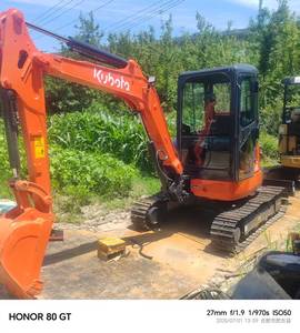 ชั่วโมงต่ำ! 2023 Kubota U55ขุดขนาดเล็ก5.5ตันตีนตะขาบเครื่องจักรรถขุดมือสองจากญี่ปุ่น - Product Image 3