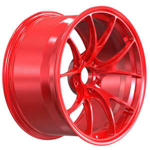 Jantes forgées sur mesure 5x120 5x112 5x114.3 pour voitures particulières, concaves, rouges, pour BMW, Benz, <span class=keywords><strong>Skoda</strong></span> - Product Image 5