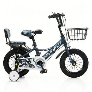 Bicicleta Infantil JinLong JinLon con Ruedas de Entrenamiento Estables, Canasta Delantera de Metal, Portaequipajes Trasero y Diseño de Dibujos Animados para Niños de Diferentes Edades - Product Image 4