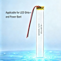 Batterie souple au lithium polymère XL8017120 3,7 V 1600 mAh, cellule Li-po rechargeable pour bande LED et batterie externe