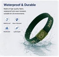 Bracelet en silicone étanche NTAG216 avec NFC 13,56 MHz RFID pour hôtels et contrôle d'accès par paiement – Prix usine
