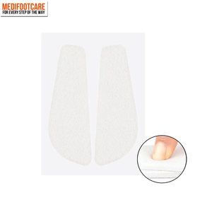 Almohadillas <span class=keywords><strong>de</strong></span> cuñ<span class=keywords><strong>a</strong></span> medial y lateral para el talón, plantillas <span class=keywords><strong>de</strong></span> fieltro para alineación del pie, <span class=keywords><strong>dolor</strong></span> <span class=keywords><strong>de</strong></span> <span class=keywords><strong>rodilla</strong></span>, piernas arqueadas, osteoartritis, insertos adhesivos para zapatos - Product Image 2