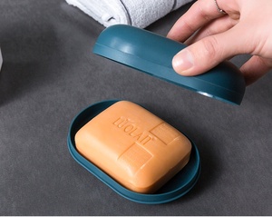 Support carré pour savon de couleur bonbon avec logo personnalisé, vente en gros, étanche, pour voyage, salle de bain, douche - Product Image 4