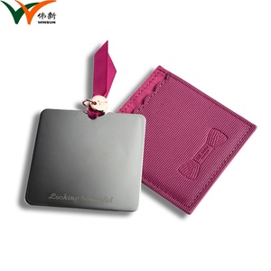 Unbreakable Stainless Steel Square Mini Card Make up Pocket Mirror - Product Image 3