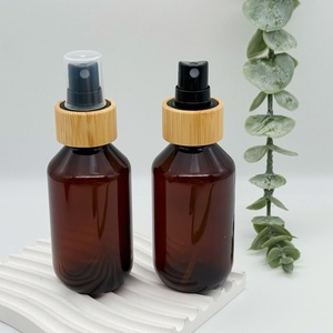 Botella de Spray de Plástico Ámbar de 100 ml para Uso <span class=keywords><strong>en</strong></span> Cabello y <span class=keywords><strong>Cuerpo</strong></span>, <span class=keywords><strong>con</strong></span> Pulverizador Fino - Product Image 2