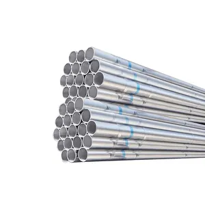 Tubo de acero redondo galvanizado en caliente de buena calidad, tubo GI, tubo de acero pregalvanizado, tubo galvanizado