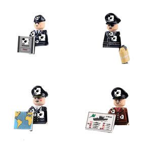 Offre Spéciale WW2 <span class=keywords><strong>militaire</strong></span> allemand blocs de construction soldat soviétique US Camouflage armée chiffres PPSH casque <span class=keywords><strong>équipement</strong></span> arme brique jouets - Product Image 1