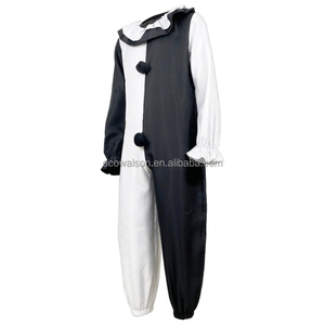 Arte per adulti il Clown <span class=keywords><strong>film</strong></span> nero bianco Clown Cosplay Costume tuta maschera costumi di Halloween maschera per gli uomini delle donne - Product Image 3